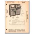 admiral model 9a1 9-tube am fm radio phonograph...