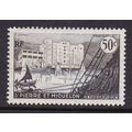 FRENCH SAINT-PIERRE ET MIQUELON 1955 50c VALUE ...