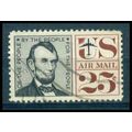 Used C59 25c Abraham Lincoln Fine WA0782