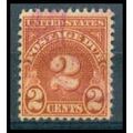 Used J81 2c Postage Due Fine WA1326