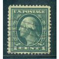 Used 405 1c George Washington Fine Plus A08401
