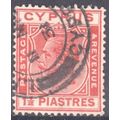 Cyprus 1925 - 1½Pia red - KGV - used 2
