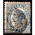 Australia QLD 1894 Queen Victoria 2d Used Stamp...