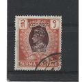 Burma.SG80 2r Brown and Orange.Fine Used.Jul25h