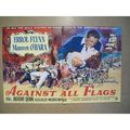 AGAINST ALL FLAGS Errol Flynn, Maureen O'Hara 1...