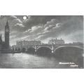 Antique GB postcard - London 1905 - Westminster...
