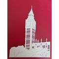 6 x Tattered Lace Die Cuts Big Ben