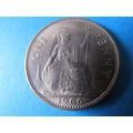 1966 QUEEN ELIZABETH II ONE PENNY FREE POST. (a...