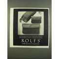 1983 Rolfs Soft little Pouches Ad - Rolfs A ref...