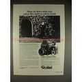 1983 Rollei SL2000F Camera Ad - There are Times!!