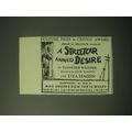 1948 A Streetcar Named Dessire Play by Tennesse...