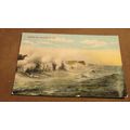 Early Fr Postcard - Rough Sea / Storm, Clacton ...