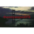 Severn Bridge by Night, Somerset to Wales, Post...