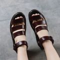 Sandals Platform Fingerless Fashion Leather Comfy