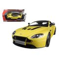 Aston Martin Vantage S V12 Yellow 1/24 Diecast ...
