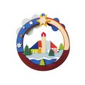 4392 - Graupner Ornament - Seiffen Church - 3.4...