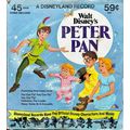 Peter Pan a Disneyland record 7" Vinyl 45 RPM W...