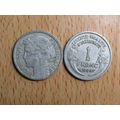 France Republic 1946 1 Franc Coin