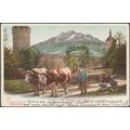 Alter Stadtturm und Pilatus, Luzern, 1904 - Pre...