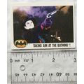 1989 Topps Batman card No.107 - Taking Aim At T...