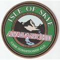 BEER MAT - ISLE OF SKYE BREWERY - AVALANCHE - (...