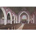 B777, WEST CRAWLEY CHURCH INTERIOR . COLOURED P...
