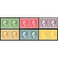 490/497, Mint VF NH (496 LH) - Coil Pairs - Stu...