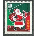CAN 1991 40c 'CHRISTMAS ' FINE USED (EBID38-881)