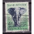 SOUTH AFRICA 1954 WILD ANIMALS 4d ELEPHANT USED...