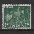 INDIA 1959 FIVE YEAR PLAN 1R DEEP DULL GREEN TE...