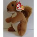 TY BEANIE BABIES ' NUTS ' ( 1996 )