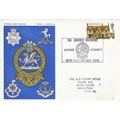 GB 1970 The Queens Regiment Cover Special cance...