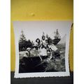 Girl Guides Scouts Vintage Black and White Phot...