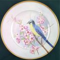 Theodore Haviland Dinner Plate, Oxford, Artist ...