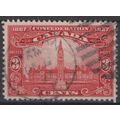 ZAYIX Canada 143 Used 3c brown carmine Architec...