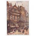 Old Houses Watergate Street Chester Art Postcar...