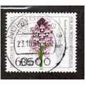 GER 1984 60pf + 30pf 'FLOWERS' FINE USED (EBID3...