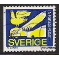 Fa 1074 B: blue and yellow Discount Stamp, perf...