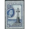 Cayman Islands 1953 SG155 4d Black & Deep Blue ...