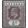 Grenada 1902 SG57 1/2d Dull Purple & Green Moun...