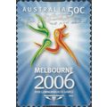 AUSTRALIA, SPORT, Melbourne Commonwealth Games, blue 2006, 50c, #4