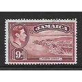 JAMAICA 1938 9d LAKE KINGSTON HARBOUR SG 129 FI...