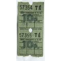Vintage: West Yorkshire PTE Bradford bus ticket...