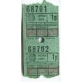 Vintage: Metro Leeds child 1p ticket x 2