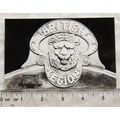 Original photo loco plate British Legion