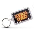 STAR DAD MY HERO Dad Keyring Gift Daddy Birthda...