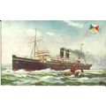 P&O SS MOLDAVIA Tuck Oilette Postcard (9112)