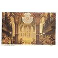 DURHAM CATHEDRAL interior unused postcard by De...