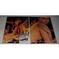 1979 L'Oreal Les Shades Hot Makeup Ad - Gold to...