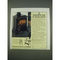1989 Waterford Irish Stoves Ad - Parlor Stove, ...